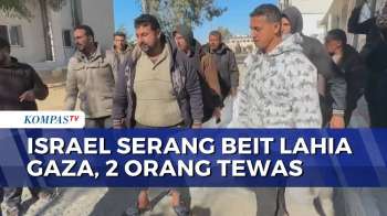 Israel Serang Permukiman di Beit Lahia Gaza, 2 Orang Tewas | BERUT