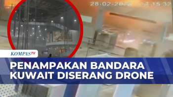 Iran Lancarkan Serangan Balasan, Ini Penampakan Bandara Internasional Kuwait Dihantam Drone | BERUT
