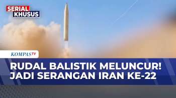 Rudal Melesat! Iran Luncurkan Gelombang Serangan ke-22, Targetkan Pangkalan Militer AS-Israel
