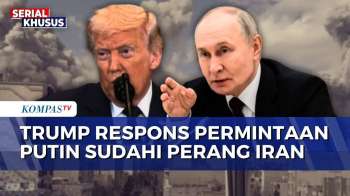 Trump Ungkap isi Percakapan dengan Putin soal Akhiri Perang Iran, Begini Katanya! | KOMPAS MALAM