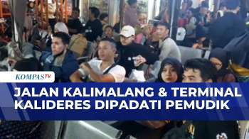 Pemudik Mulai Padati Jalan Kalimalang Hingga Terminal Kalideres Ramai Penumpang