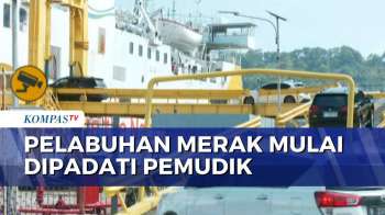 Arus Mudik Di Pelabuhan Merak Meningkat, 72 Ribu Penumpang Akan Menyeberang Ke Sumatera Tahun Ini