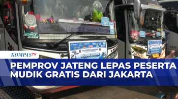 Pemprov Jateng Lepas 15.870 Pemudik Gratis Dari Jakarta Di TMII | SAPA PAGI