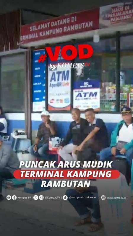 PUNCAK ARUS MUDIK TERMINAL KAMPUNG RAMBUTAN 