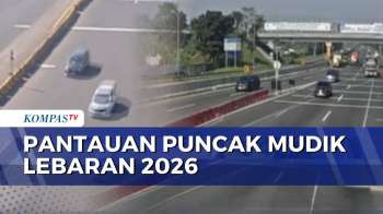 Begini Pantauan Arus Mudik Di Tol Jagorawi KM 44 Dan Exit Gerbang Tol Cileunyi | 19 MARET 2026