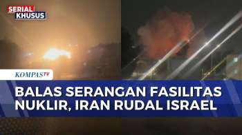 Balas Serangan Ke Fasilitas Nuklir, Iran Bombardir Israel Dengan Rudal | KOMPAS MALAM