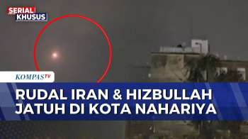 Rudal Iran dan Hizbullah Jatuh di Kota Nahariya, Sirene Menggema di Israel | BERUT