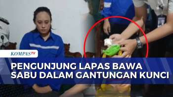 Kepergok! Pengunjung Lapas Bawa Sabu Seberat 16,8 Gram Di Dalam Gantungan Kunci