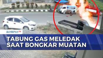 Tabung Elpiji Jatuh Dan Meledak Di Jambi, 1 Orang Alami Luka Bakar Serius | SAPA SIANG