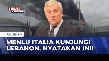 Menlu Italia Kunjungi Beirut, Serukan Penghentian Serangan Terhadap Warga Sipil | KOMPAS SIANG