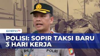 Laka KA Bekasi, Polisi Sebut Sopir Taksi Online Baru 3 Hari Bekerja | KOMPAS MALAM