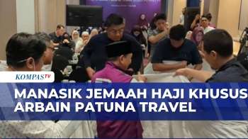 Pembekalan Manasik Haji Arbain Patuna Travel, Jemaah Dilatih Mengenakan Ihram | SAPA SIANG
