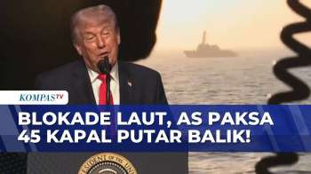 PANAS! AS Kepung Laut ke Pelabuhan Iran, Puluhan Kapal Dipaksa Putar Balik | SAPA MALAM