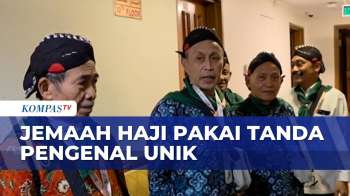 Pakai Tanda Pengenal Unik, Jemaah Haji Kenakan Blangkon | KOMPAS SIANG