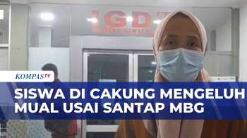 Diduga Keracunan MBG, Siswa di Cakung Dilarikan ke Rumah Sakit | KOMPAS SIANG