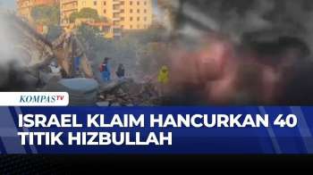 Israel Klaim Serang Lebih Dari 40 Lokasi Hizbullah Di Lebanon Selatan | SAPA MALAM
