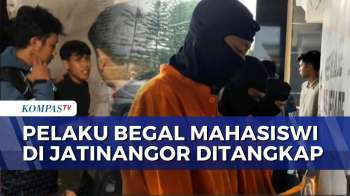 Polisi Tangkap Karyawan Kafe Pelaku Begal dan Tabrak Mahasiswi di Jatinangor | KOMPAS SIANG