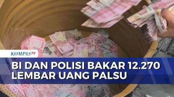 Bank Indonesia Dan Polresta Surakarta Musnahkan 12.270 Lembar Uang Palsu | KOMPAS PETANG