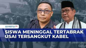 Siswa SMA Di Jaksel Meninggal Tertabrak Bus Usai Tersangkut Kabel | KOMPAS SIANG