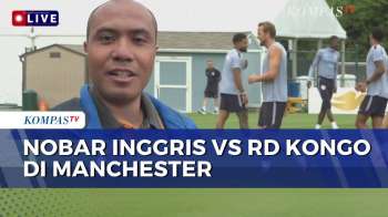 [LIVE] Beginilah Suasana Venue Nobar Inggris Vs RD Kongo Di Manchester | KOMPAS MALAM