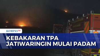Kebakaran TPA Jatiwaringin Belum Sepenuhnya Padam, Tim Gabungan Lanjutkan Proses Pendinginan