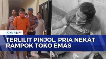 Pria Di Depok Rampok Toko Emas Karena Terjerat Hutang Pinjaman Online | BERITA UTAMA