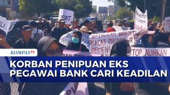 Korban Penipuan Eks Pegawai Bank di Purwokerto Geruduk Kantor Bank, Minta Pembatalan Kredit