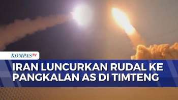 Iran Balas Serangan AS, Luncurkan Rudal dan Drone Pangkalan Militer Amerika di Timur Tengah