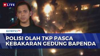 Polisi Olah TKP Pasca-Kebakaran Gedung Bapenda Jakarta, Selidiki Penyebab dan Penyebaran Titik Api