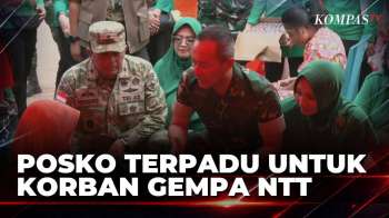 Posko Terpadu, Pengungsi Gempa di Kabupaten Manggarai Dapat Bantuan Logistik | SAPA SIANG
