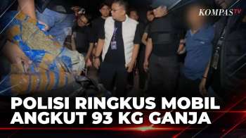 Aksi Kejar-kejaran Polisi dengan Mobil Angkut 93 Kg Ganja di Medan, 2 Pelaku Diringkus | SAPA MALAM