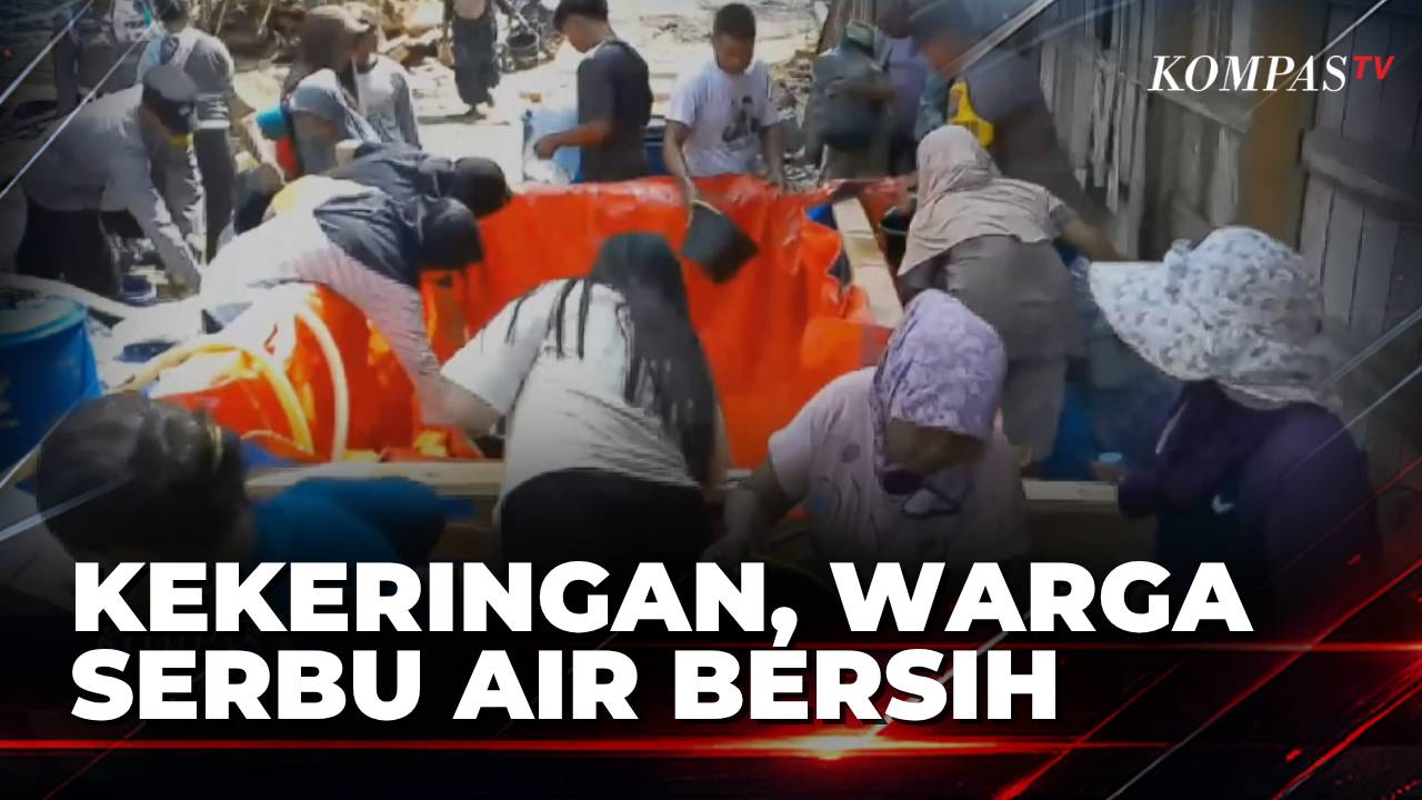 Kekeringan Melanda Sukoharjo dan Grobogan, Warga Hanya Bisa Andalkan Bantuan Air Bersih
