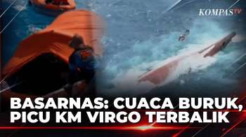 Basarnas Sebut Cuaca Buruk Jadi Dugaan Sementara Virgo Transport 8 Terbalik | SAPA MALAM