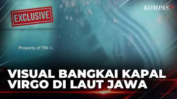 Inilah Visual Bangkai Kapal Virgo Transport 8 Di Dasar Laut Saat Proses Pencarian Korban