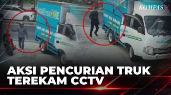 Terekam CCTV! Aksi 2 Maling Bawa Kabur Truk di Duren Sawit Jaktim | BERUT
