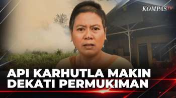 Api Karhutla Menjalar Ke Arah Permukiman Palangka Raya, Jarak Kurang Dari 10 Meter | KOMPAS SIANG