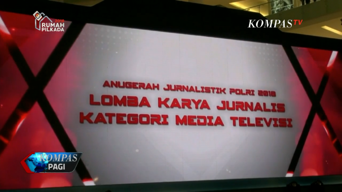 KompasTV & Harian Kompas Juara 1 Anugerah Jurnalistik Polri