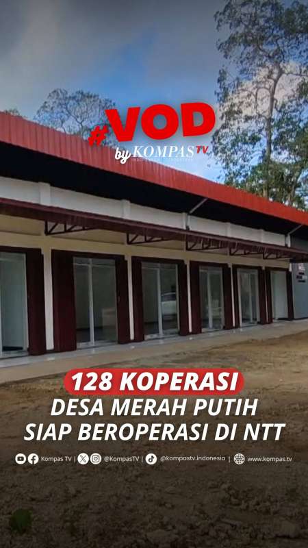 128 KOPERASI DESA MERAH PUTIH SIAP BEROPERASI DI NTT