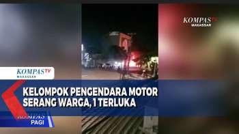 Kelompok Pengendara Motor Serang Warga, 1 Terluka