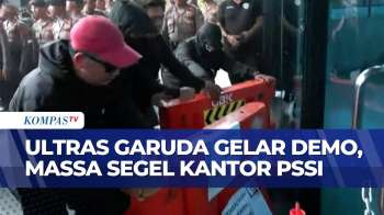 Suporter Gelar Demo, Massa Segel Kantor PSSI Sebagai Bentuk Kekecewaan| BERUT