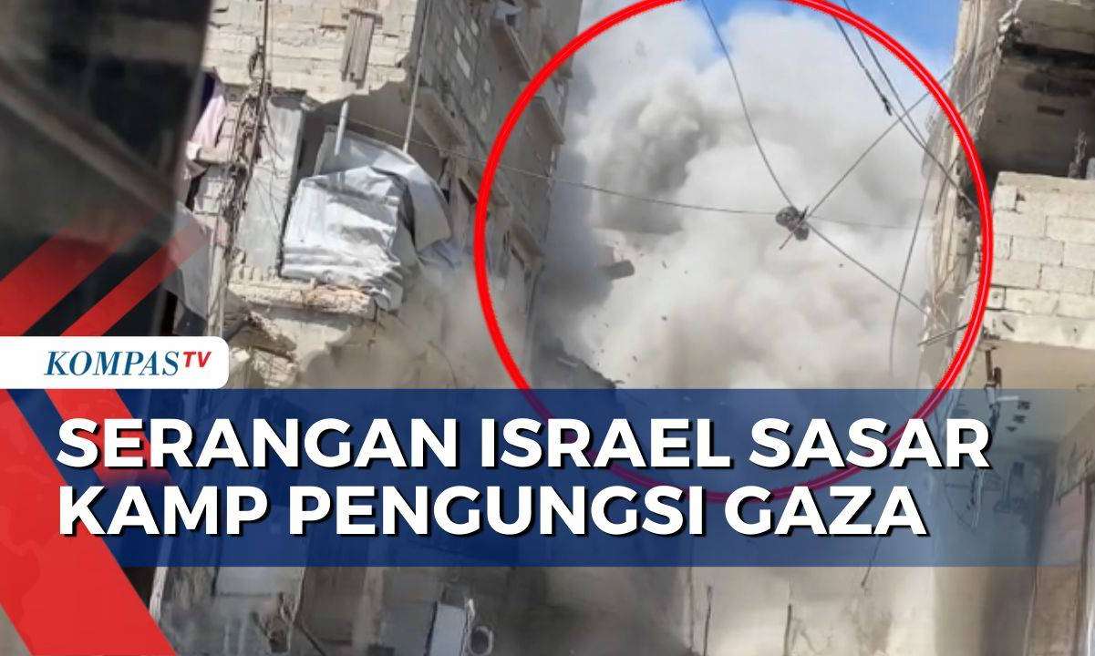 Serangan Udara Israel Hancurkan Kamp Pengungsi, Warga Gaza: ke Mana ...