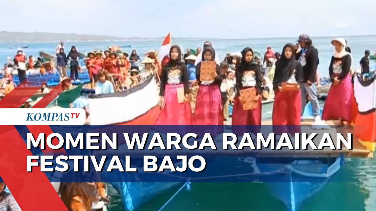 Keramaian Festival Bajo, Rayakan Warisan Budaya Pelaut Tangguh | KOMPAS SIANG