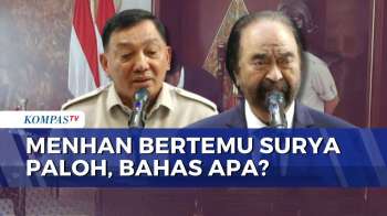 Menhan Sjafrie Usai Bertemu Surya Paloh: Ini Kunjungan Pertama Parpol Di Luar Koalisi Indonesia Maju