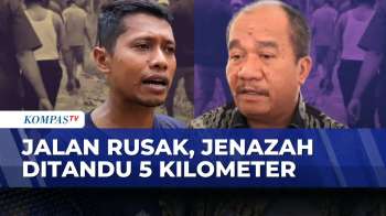 Akses Jalan Rusak, Warga Asahan Tandu Jenazah Sejauh 5 Kilometer | BERUT