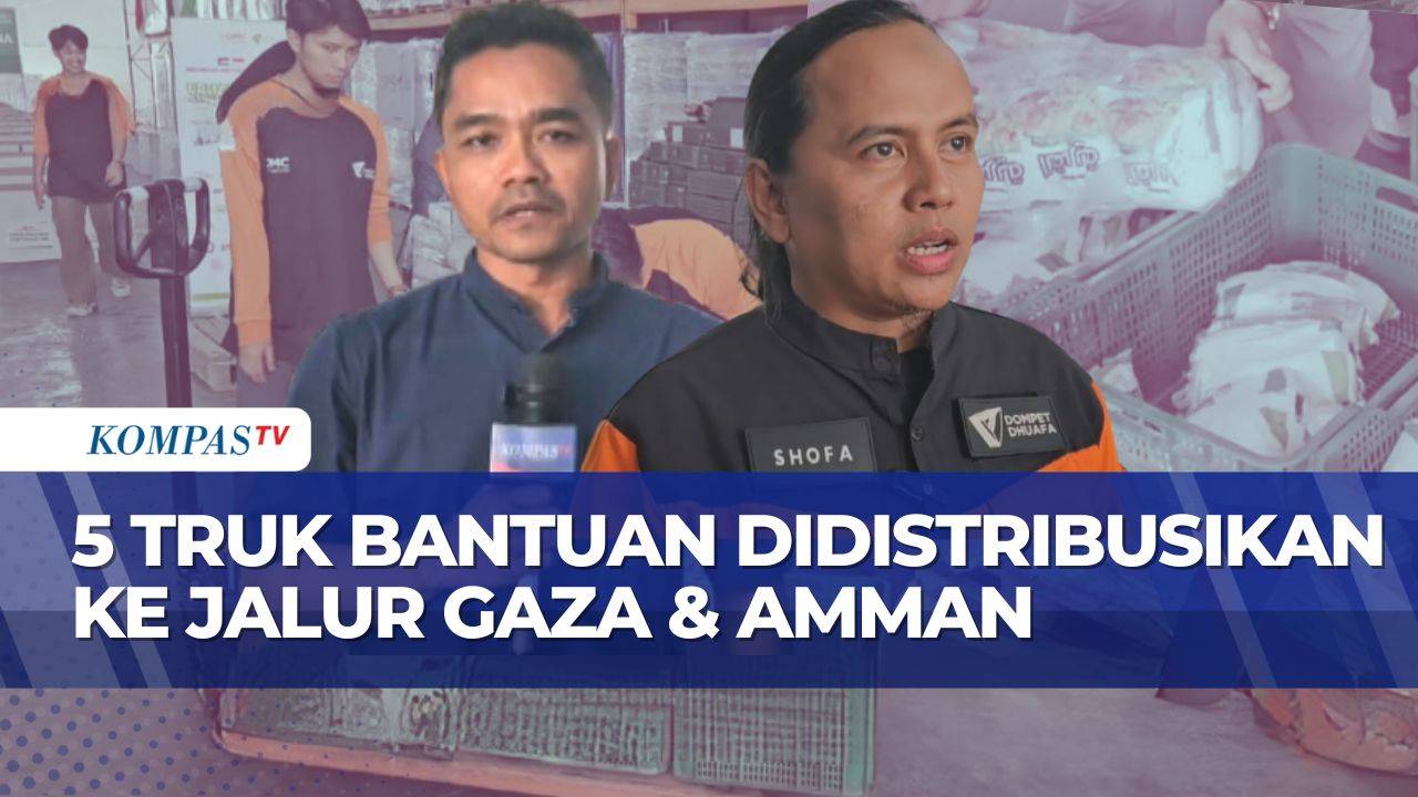 Tiba di Jordania, Bantuan Pangan dari Indonesia Disalurkan ke Warga di Jalur Gaza dan Amman