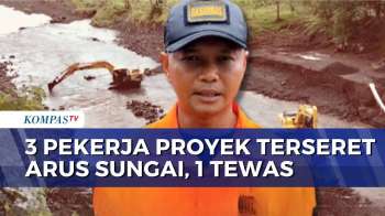 3 Pekerja Proyek Terseret Arus Sungai Di Jembrana Bali: 1 Tewas, 1 Lainnya Masih Dicari | BERUT