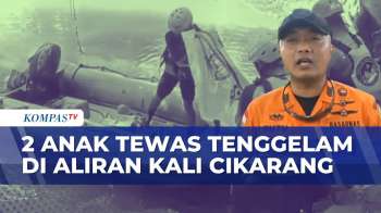 Main Dipinggir Aliran Kali Cikarang, 2 Anak Tewas Tenggelam | BERITA UTAMA