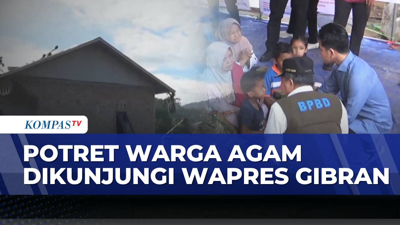 Wapres Gibran Tinjau Pengungsian Agam, Warga Keluhkan Air Bersih | SAPA MALAM