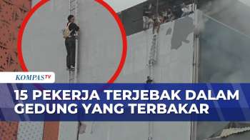 Potret Karyawan Terjebak Kebakaran Gedung Terra Drone Kemayoran Jakpus Di Lantai 6 | BERUT
