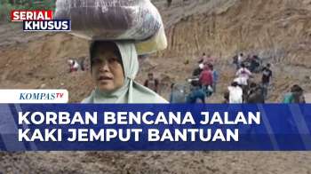 Perjuangan Korban Banjir dan Longsor Sumatera Jalan Kaki Jemput Bantuan Buntut Akses Lumpuh | BERUT